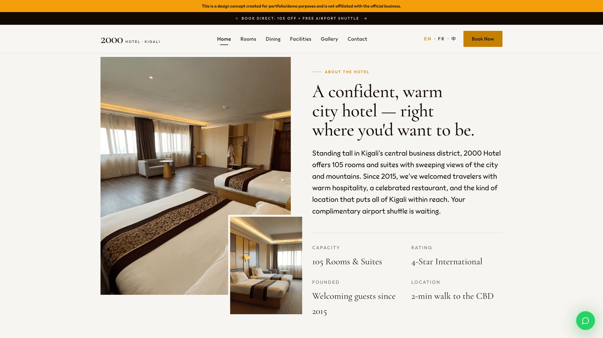 2000 Hotel | Downtown Kigali screenshot 2