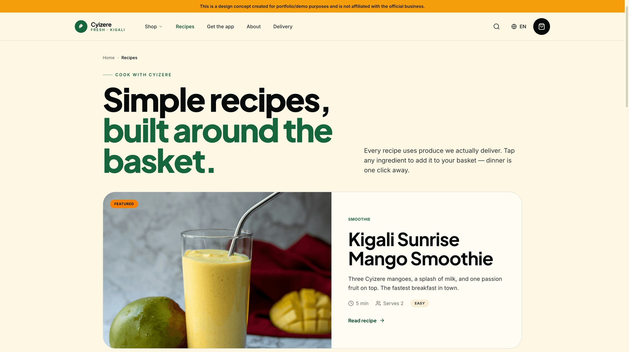 Cyizere Fruits | Fresh Produce Delivery screenshot 3