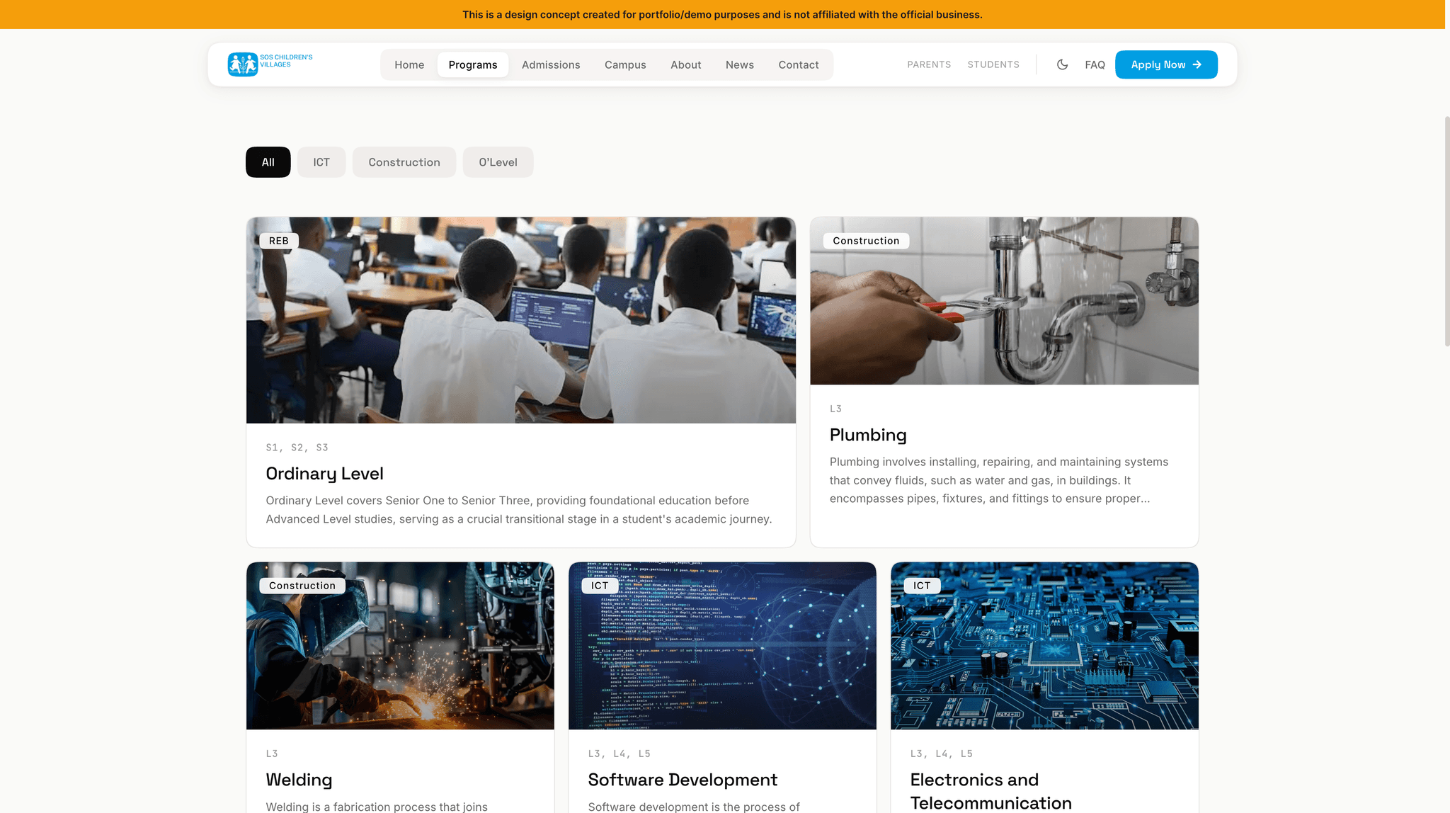 SOS Technical High School | TVET Institution screenshot 3