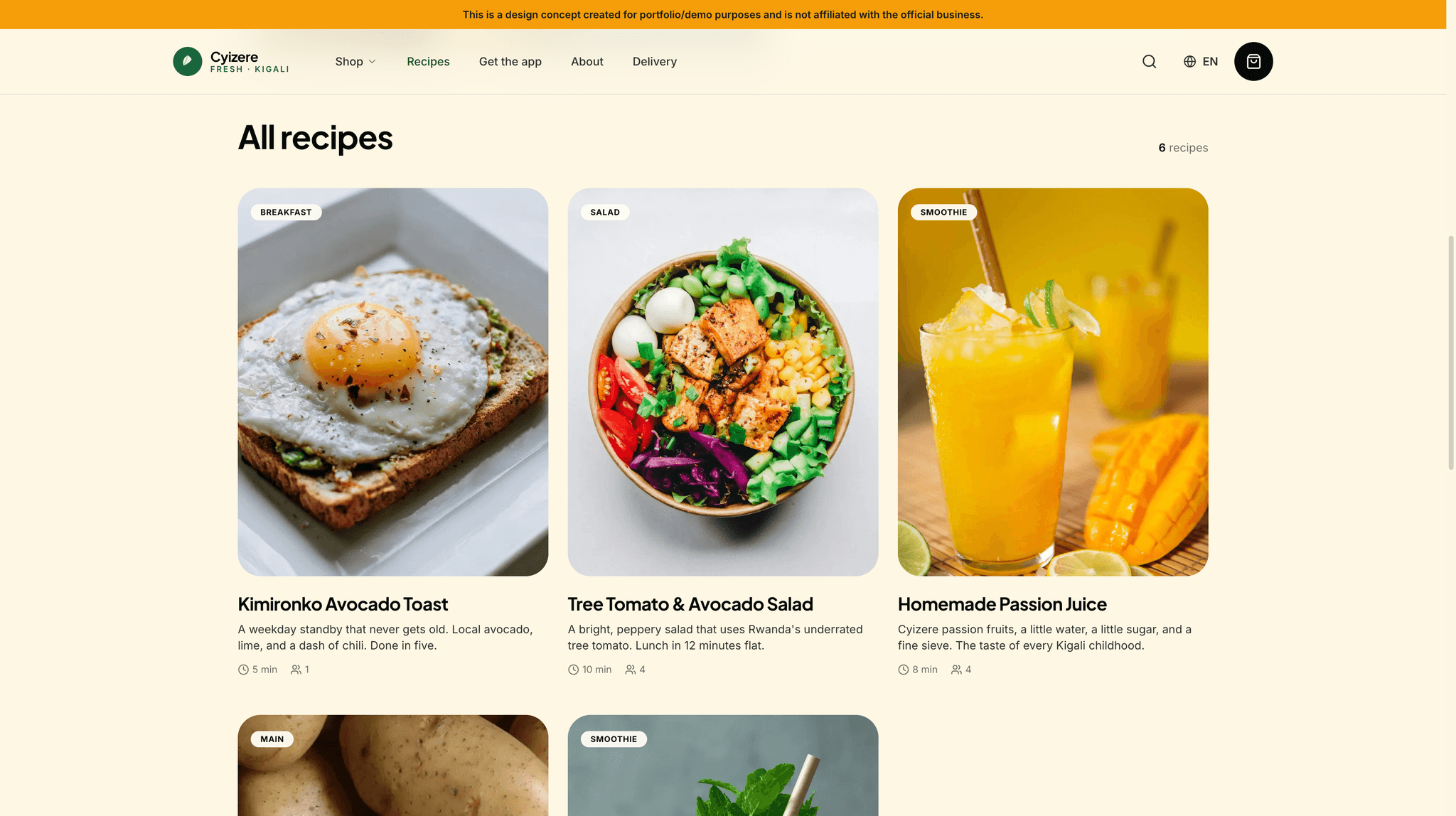 Cyizere Fruits | Fresh Produce Delivery screenshot 4