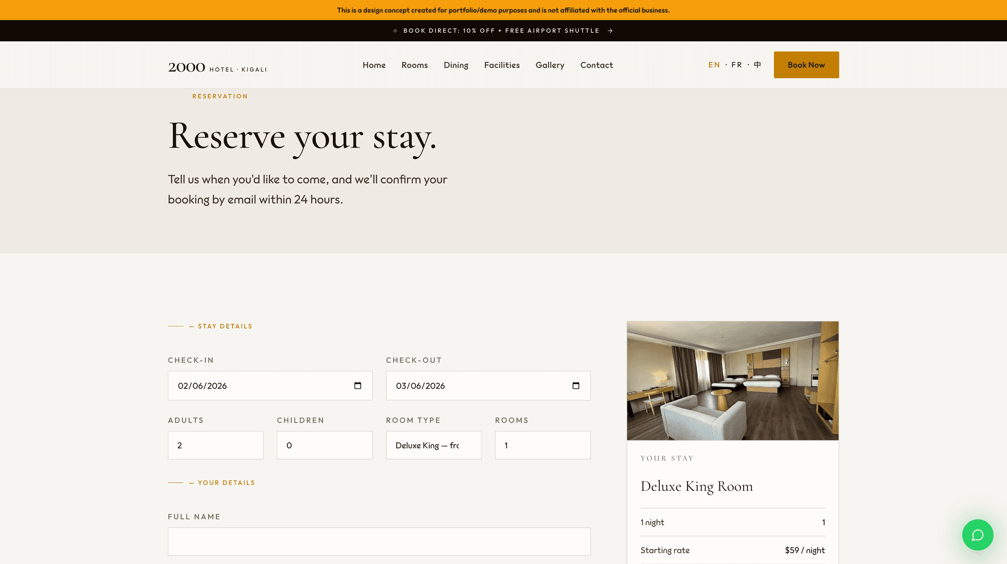 2000 Hotel | Downtown Kigali screenshot 4