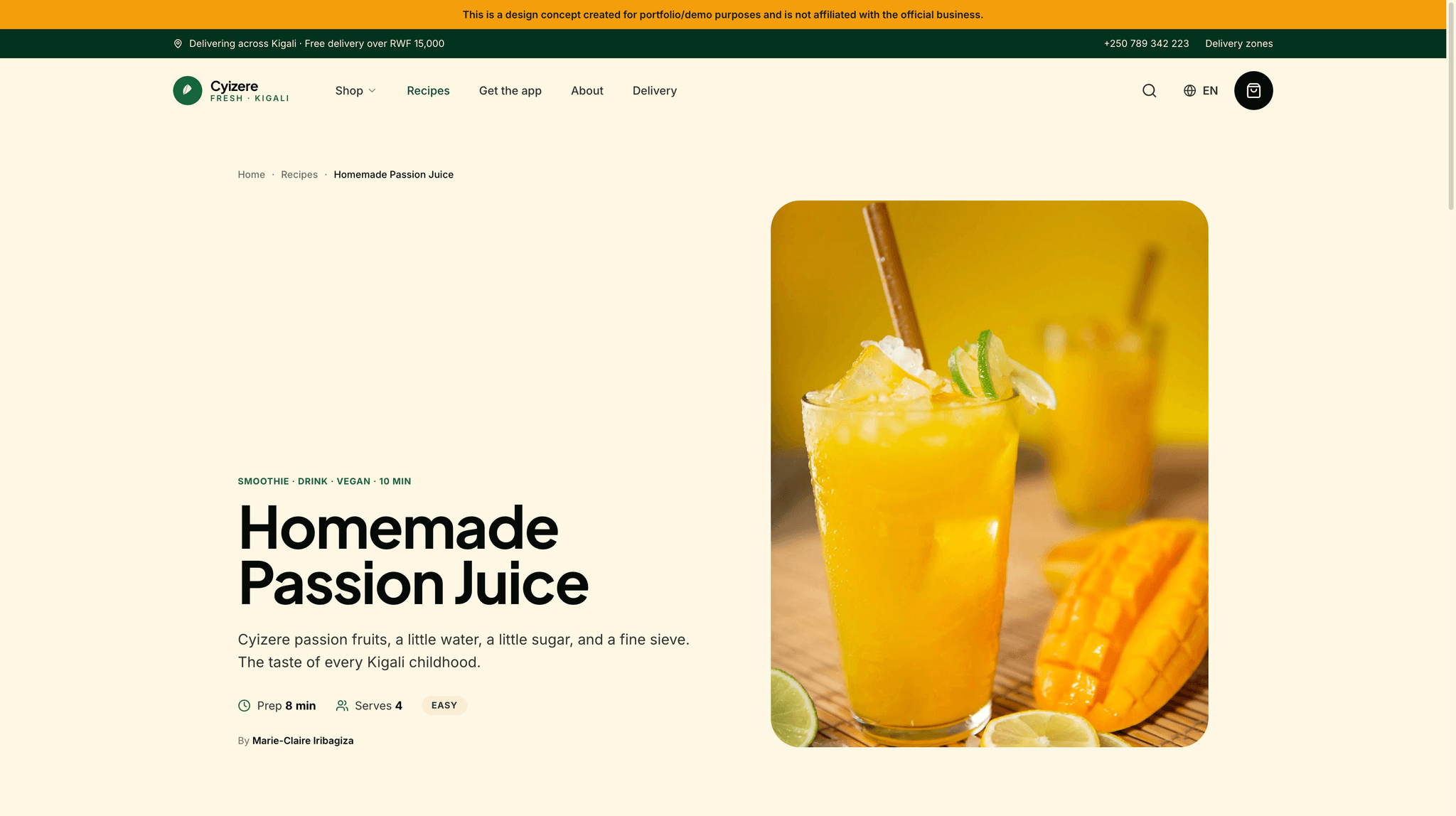 Cyizere Fruits | Fresh Produce Delivery screenshot 5