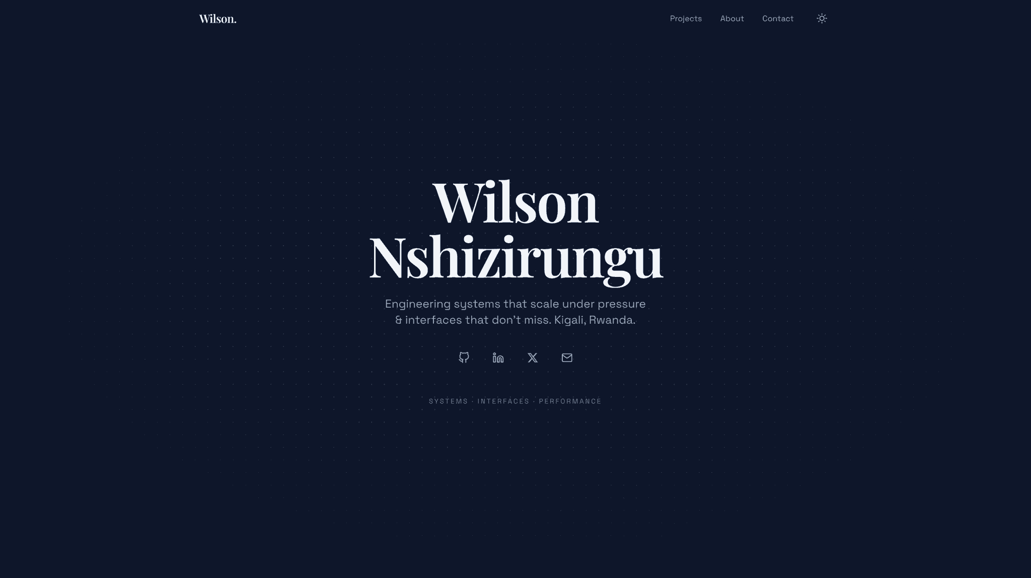 Wilsonn.tech | Personal Portfolio