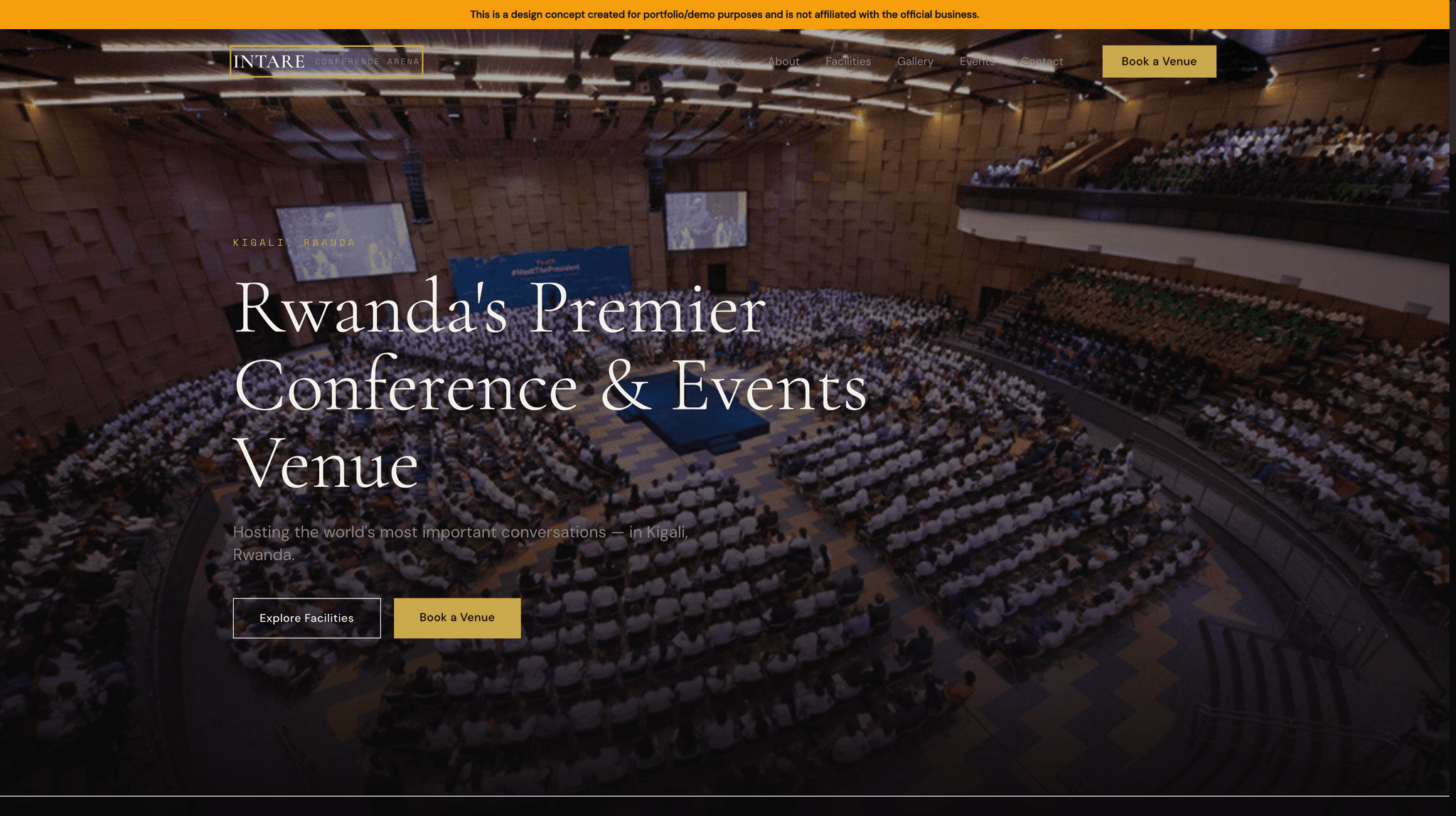 Intare Conference Arena | Events Venue