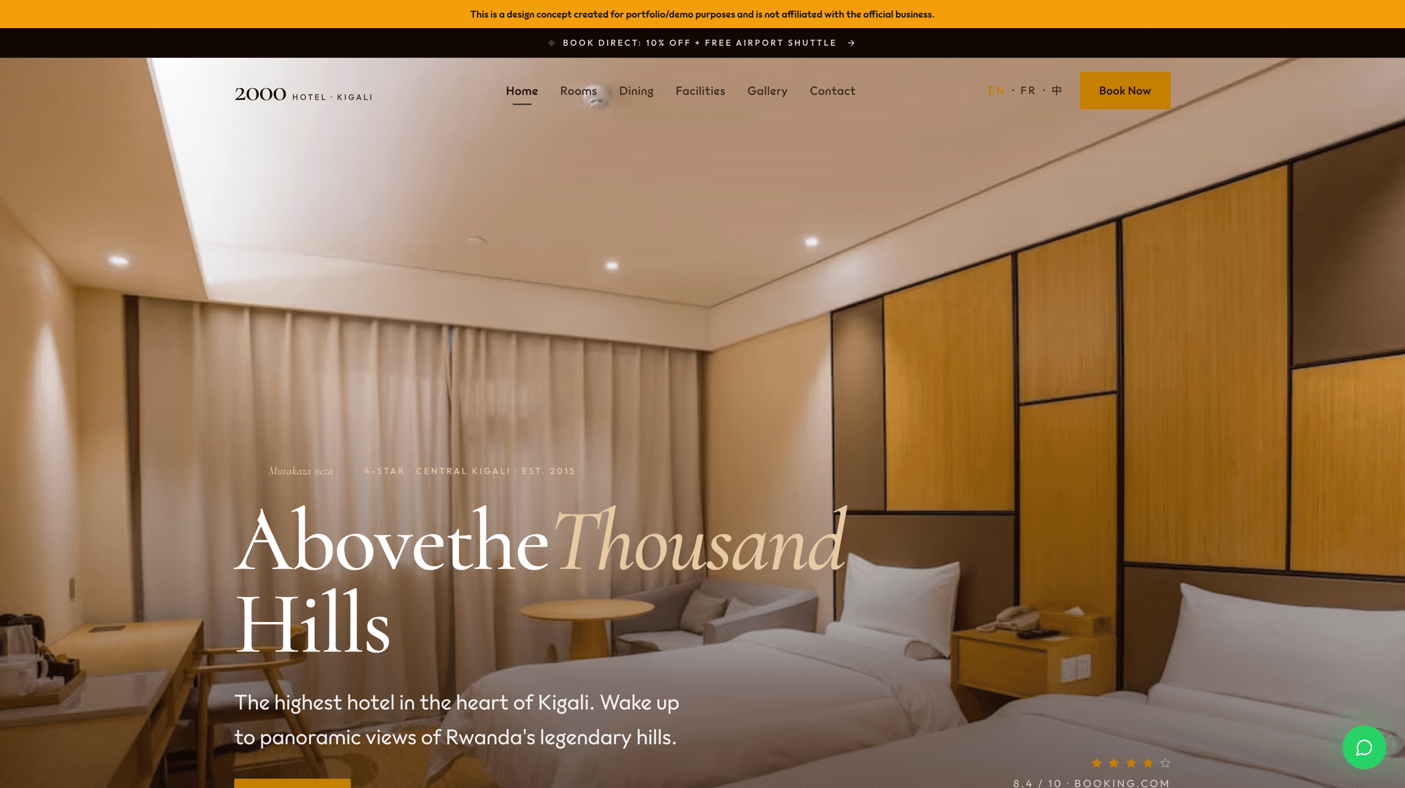 2000 Hotel | Downtown Kigali